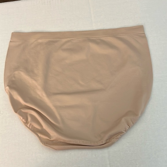 Ellen Tracy Hi Cut Leg panties women’s plus size 2X 10 Nude NWOT - Picture 2 of 4